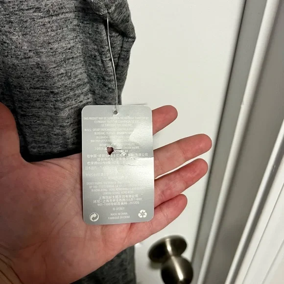 Disney Women's Gray Muscle Tee with Character Print - Picture 3 of 5